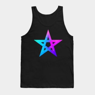 Morocco Flag Pentagram Tank Top